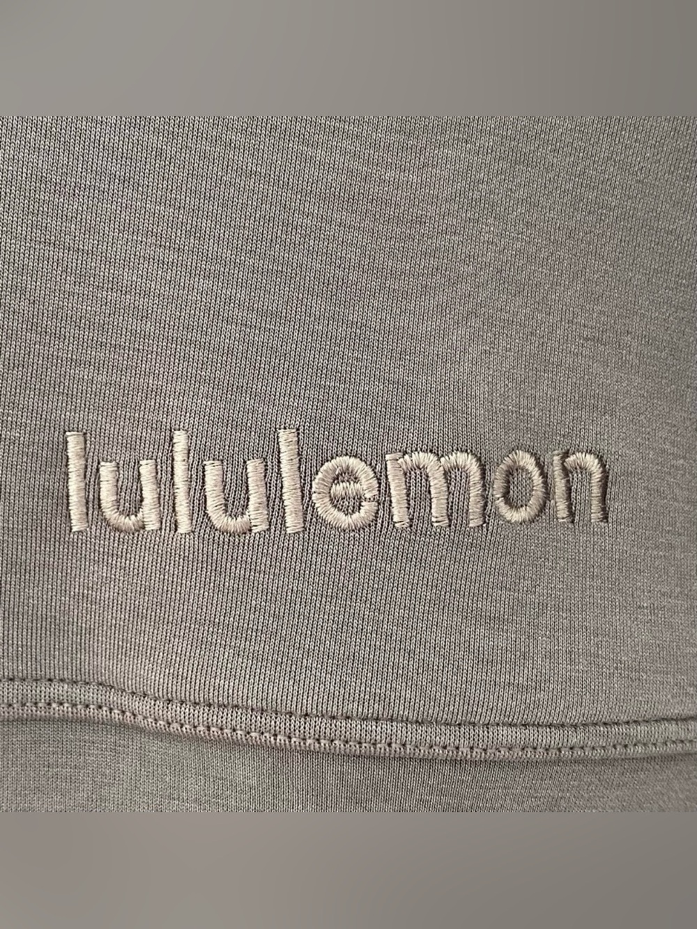 Lululemon Get Centred Crop Hoodie Size 12 Grey Sage - Picture 5 of 7